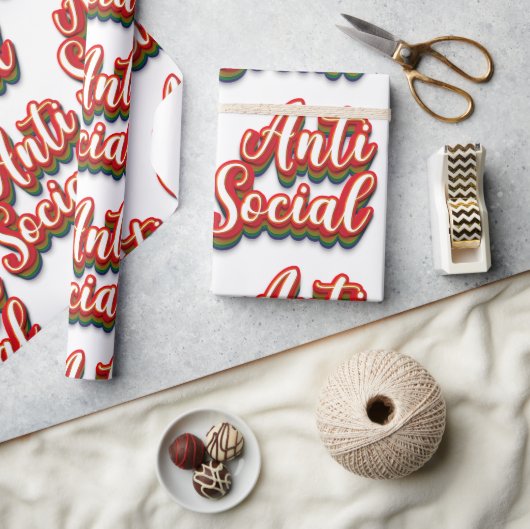 farbenfroh antisozial geschenkpapier (Kunsthandwerk)