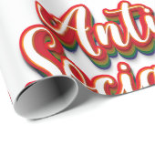 farbenfroh antisozial geschenkpapier (Rolleneckpunkt)
