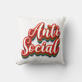 farbenfroh antisozial kissen