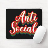 farbenfroh antisozial mousepad (Mit Mouse)
