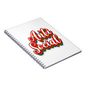 farbenfroh antisozial notizblock (Rechte Seite)