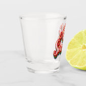 Farbenfroh antisozial schnapsglas (Links)