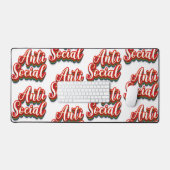 farbenfroh antisozial schreibtischunterlage (Tastatur & Maus)