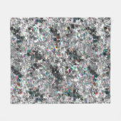 Farbenfroh aussehen wie quadratische dvd Ausschnit Fleecedecke (Vorderseite (Horizontal))