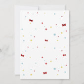 Farbenfroh, bereit zum Pop Eiscreme Babydusche Einladung (Rückseite)