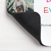 Farbenfroh "Bester Vater je" - Fun & Heartfelt Mousepad (Ecke)