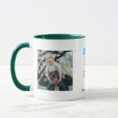 Farbenfroh "Bester Vater je" - Fun & Heartfelt Tasse (Links)
