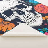 Farbenfroh, Blumenschädel Kunst, Dichtung und Musi Sherpadecke (3/4)