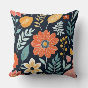 Farbenfroh Boho floral Kissen