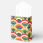 Farbenfroh Boho Rainbow Geschenkschachtel (Geöffnet)