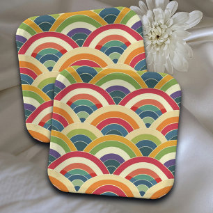 Farbenfroh Boho Rainbow Getränkeuntersetzer