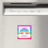 Farbenfroh Boho Rainbow Magnet (In Situ (Geschirrspüler))