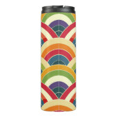 Farbenfroh Boho Rainbow Thermosbecher (Rückseite)