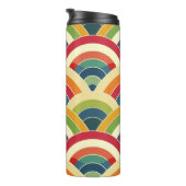Farbenfroh Boho Rainbow Thermosbecher (Nach rechts gedreht)