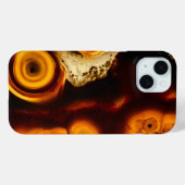 Farbenfroh Brown Agate Case-Mate iPhone Hülle (Rückseite (Horizontal))