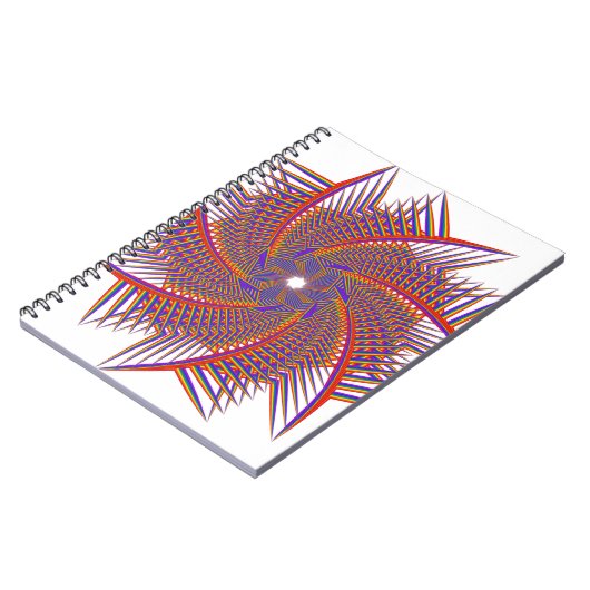 farbenfroh chromatisch notizblock (Linke Seite)