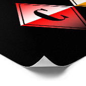 farbenfroh colado. v2. poster (Ecke)