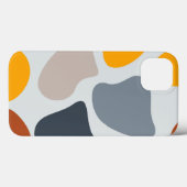 Farbenfroh, cool, trendig, modern, Bio geometrisch Case-Mate iPhone Hülle (Rückseite (Horizontal))