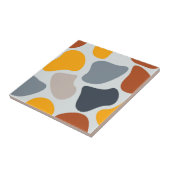 Farbenfroh, cool, trendig, modern, Bio geometrisch Fliese (Seite)