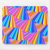 Farbenfroh Crazy Abstraktes Muster B Mousepad (Vorne)