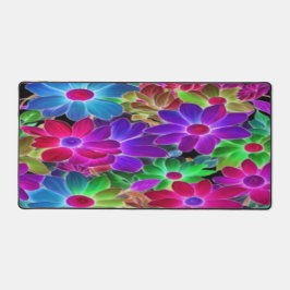 Farbenfroh Daisy Abstrakt - Schreibtisch matt Schreibtischunterlage