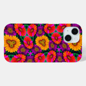 farbenfroh Daisy Bouquet Pattern Case-Mate iPhone Hülle (Rückseite (Horizontal))