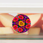 farbenfroh Daisy Bouquet Pattern Etiketten (Befestigt)