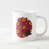 farbenfroh Daisy Bouquet Pattern Jumbo-Tasse (Rechts)
