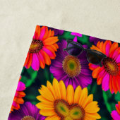 farbenfroh Daisy Bouquet Pattern Strandtuch (Beispiel)