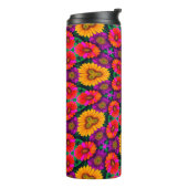 farbenfroh Daisy Bouquet Pattern Thermosbecher (Nach links gedreht)