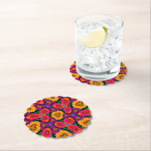farbenfroh Daisy Bouquet Pattern Untersetzer (Vor Ort)