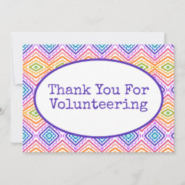 farbenfroh dankeskarte