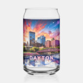 farbenfroh Dayton Skyline Dosenglas (Rückseite)
