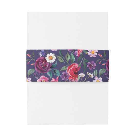 Farbenfroh Einladungsbanderole (Rückseitenbeispiel)