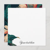 Farbenfroh, elegant und blumenreich (Vorne/Hinten)