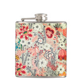 Farbenfroh Flachmann (Vorderseite)