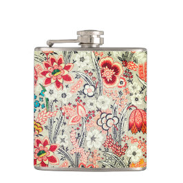 Farbenfroh Flachmann