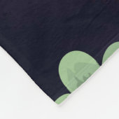Farbenfroh Fleecedecke (Ecke)