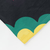 Farbenfroh Fleecedecke (Ecke)
