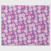 Farbenfroh Geschenkpapier (Flach)