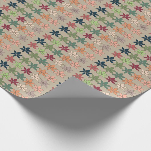 Farbenfroh Geschenkpapier (Ecke)