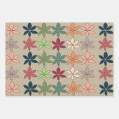 Farbenfroh Geschenkpapier Set (Vorderseite 3)