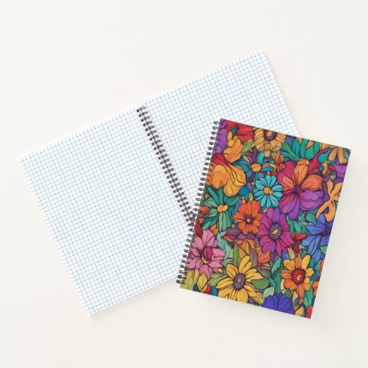 Farbenfroh geschmolzenes Gold #52 - Spiral-Noteboo Notizblock (Innenseite)