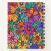 Farbenfroh geschmolzenes Gold #52 - Spiral-Noteboo Notizblock (Rückseite)