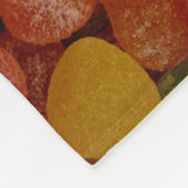 Farbenfroh Gumdrops, sonderbar Fleecedecke (Ecke)