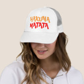 Farbenfroh Hakuna Matata Truckerkappe (Beispiel)