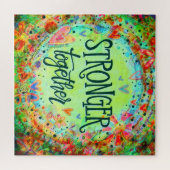 Farbenfroh Hübscher, inspirierender Puzzle (Horizontal)