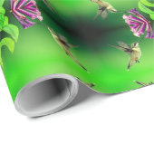 Farbenfroh Hummingbird Geschenkpapier (Rolleneckpunkt)