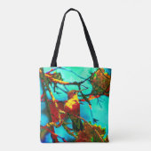 Farbenfroh Hummingbird Tasche (Rückseite)