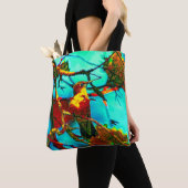 Farbenfroh Hummingbird Tasche (Von Nahem)